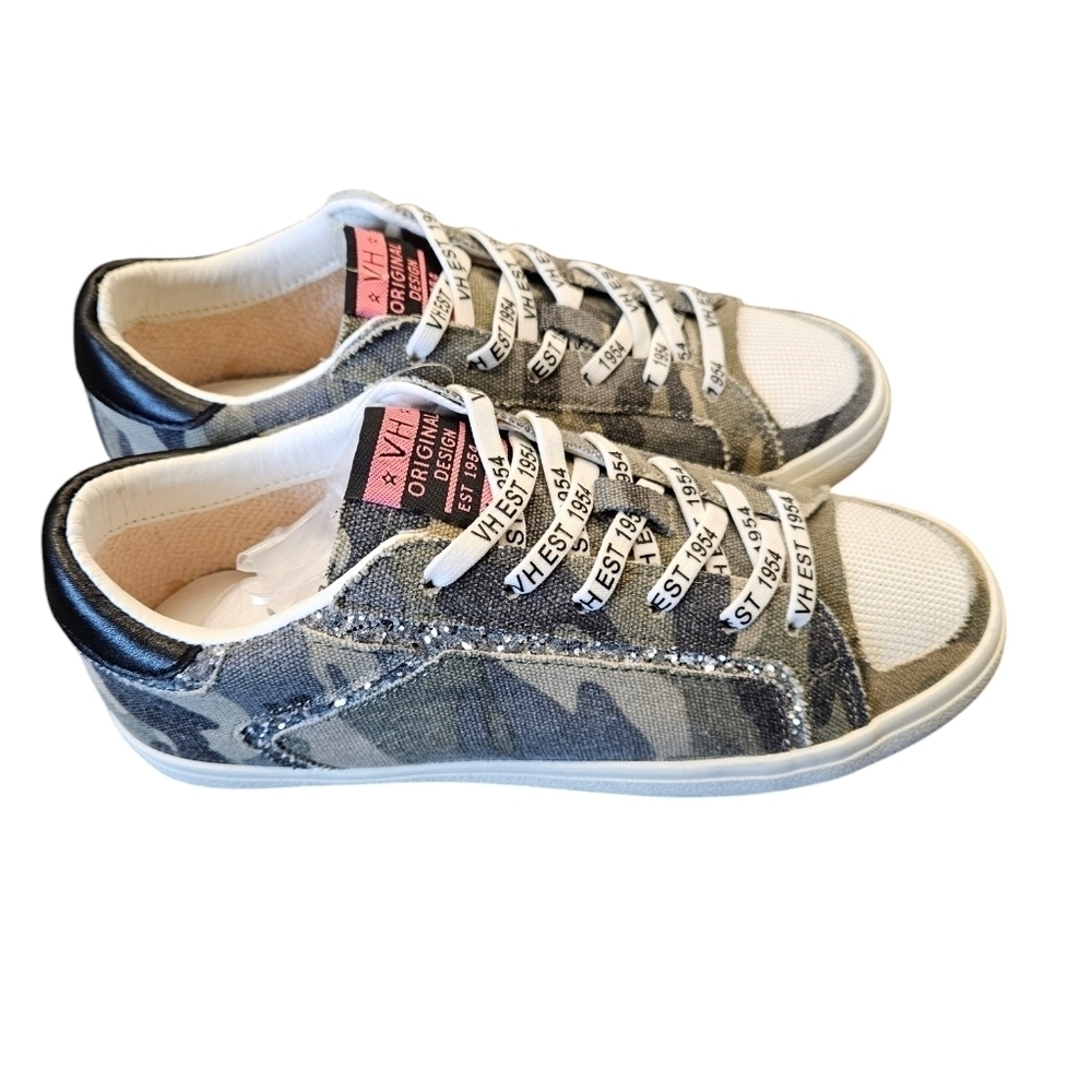 Vintage Havana Mikeyla Camo Slip-On Sneakers Womens NEW